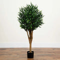 4’ Eucalyptus Topiary Artificial Tree UV Resistant (Indoor/Outdoor).